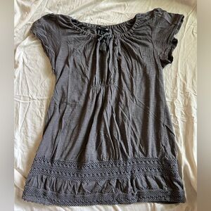 H&M mama gray top size L